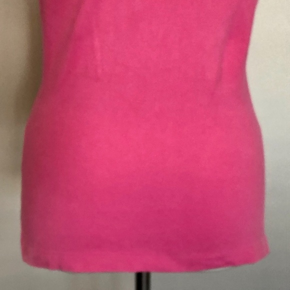 Watermelon Pink Ralph Lauren Classic Polo T-Shirt - Picture 10 of 11